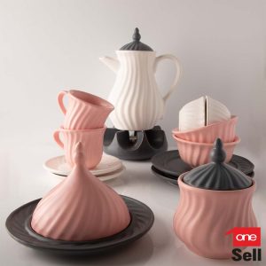 صبحانه خوری لاوین سه رنگ مات 30557 (2-1)