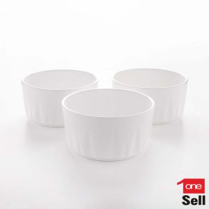 کاسه فایر سه عددی سفید 0035804 (2-1)