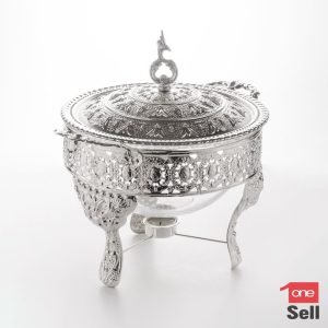 سوفله خوری گرد نقره ای 90113 (2)