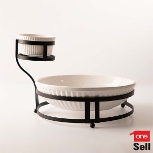 استند چیپس و ماست به همراه کاسه و پیاله 55174 (2-1)