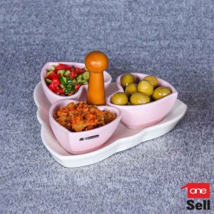 اردو خوری قلبی سه عددی رنگی مات 30629 (1-2)