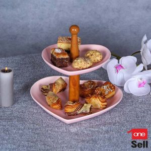 شیرینی خوری دو طبقه هتلی رنگی 30628 (1-2)