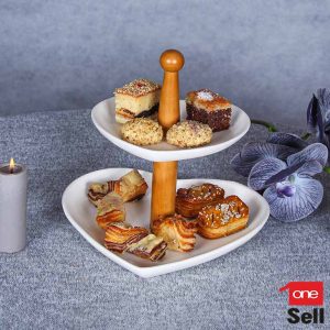 شیرینی خوری دو طبقه هتلی رنگی 30628 (1-5)