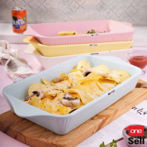 تابه مستطیل وان سل بزرگ رنگی مات 00381 (1-1)