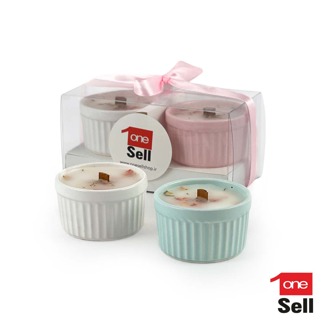 شمع جفتی معطر وان سل رنگی 005567 (2-1) شمع جفتی معطر وان سل رنگی 005567 (2-1)