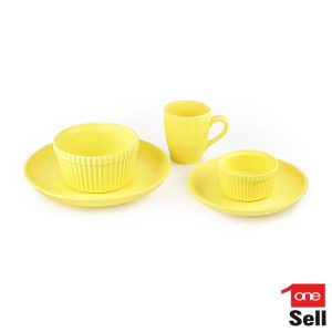 سرویس تک نفره وان سل لیمویی مات 0010710422 (2-1)