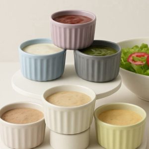 پياله ترشي ايکيا رنگي6تایی