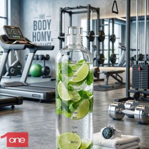 بطري آب شفاف 500ميل